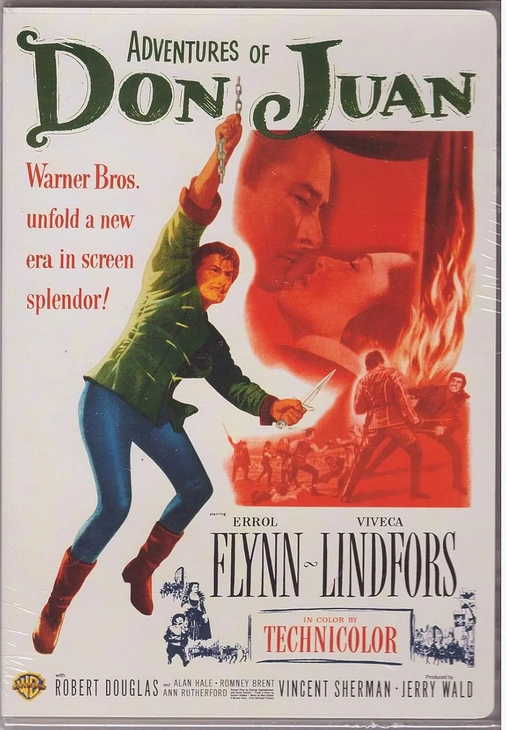 Adventures of Don Juan (DVD) - Slim Case Packaging