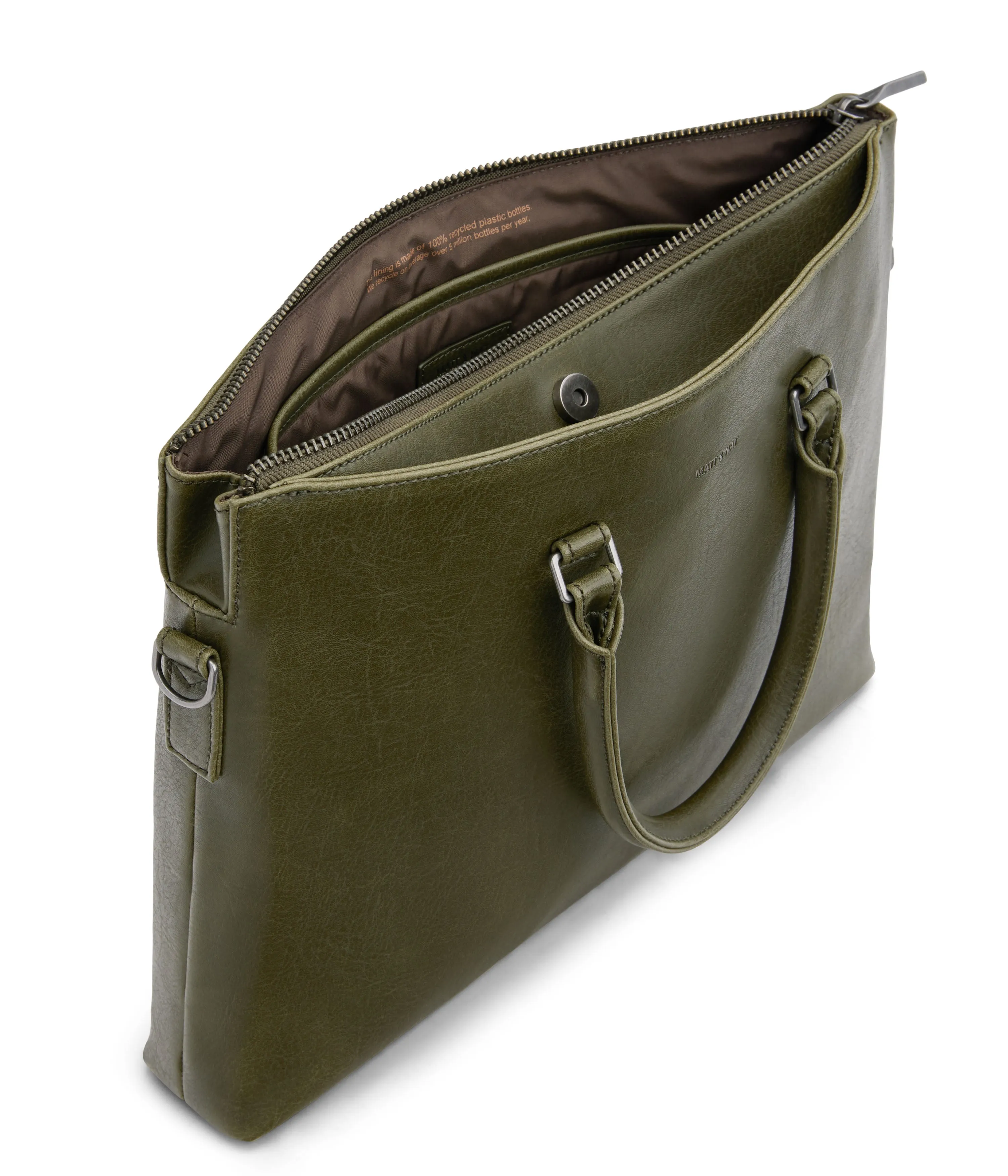 ALBAN Vegan Briefcase - Vintage