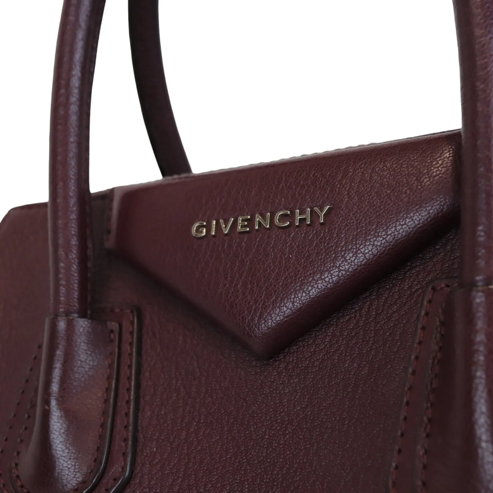Antigona Small in Oxblood SHW