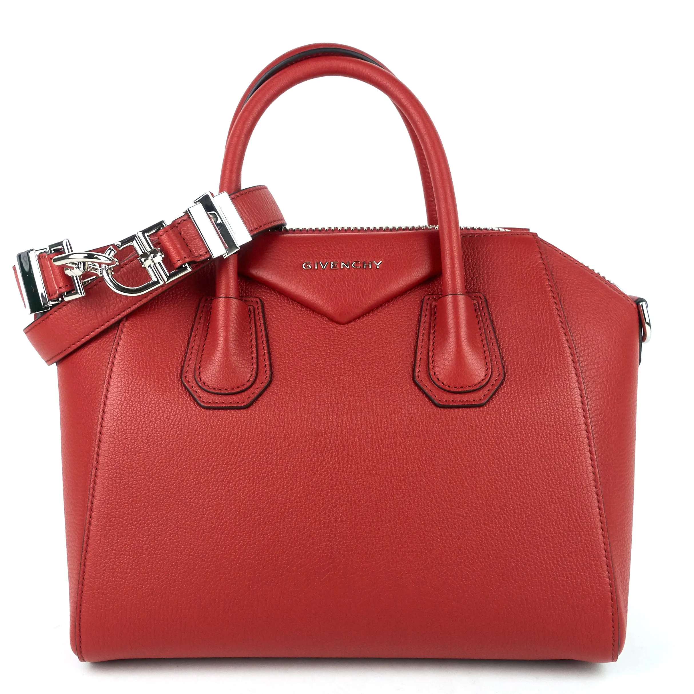 Antigona Small Leather Bag