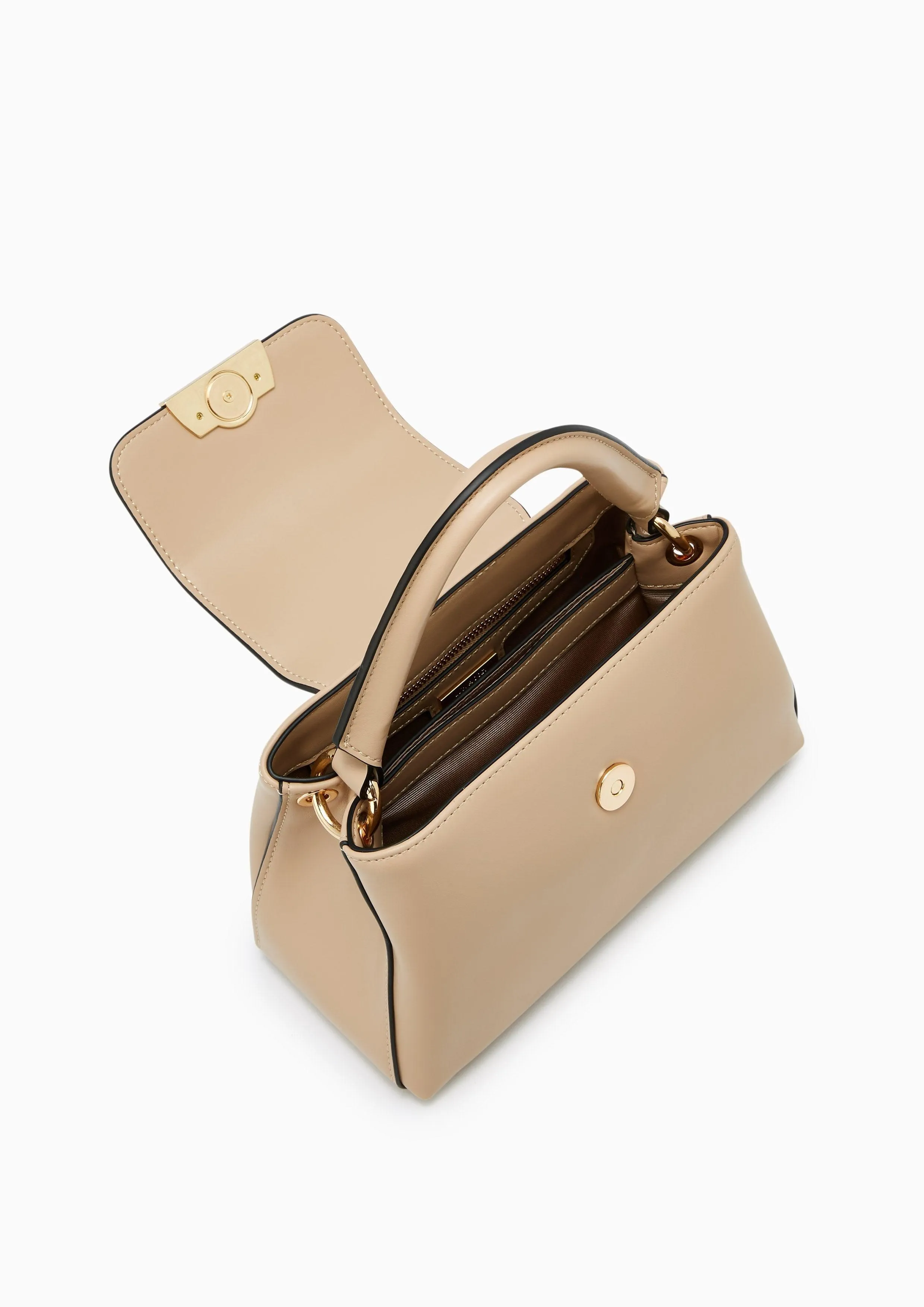 Avenue Top Handle Bag S Beige