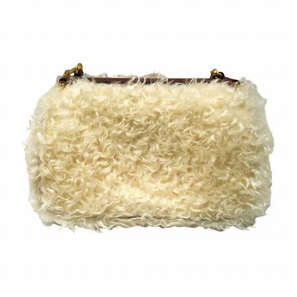 Burberry Mohair Canvas Small Lola Bag 8059523