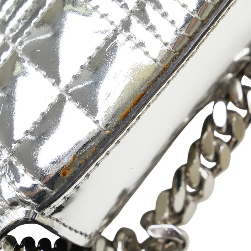 Burberry TB Logo Lola Chain Shoulder Bag Patent Leather