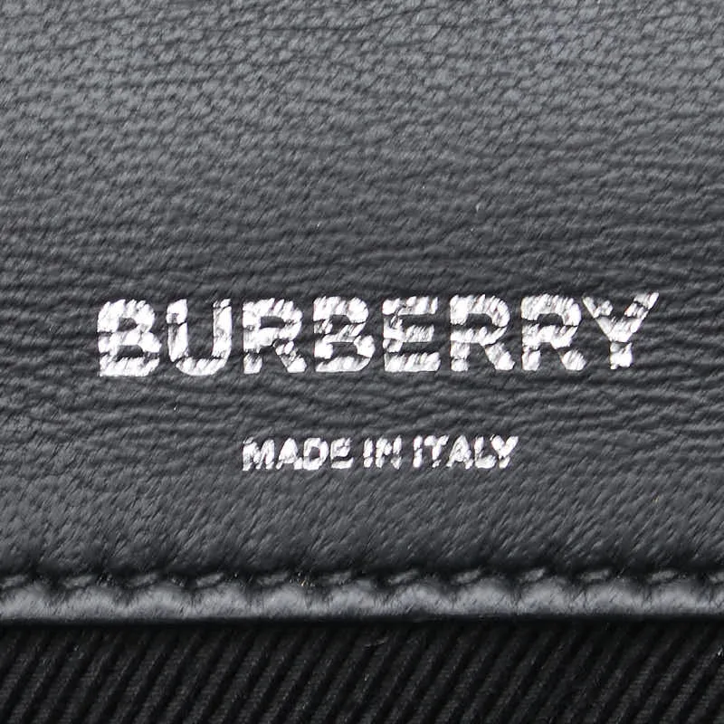 Burberry TB Logo Lola Chain Shoulder Bag Patent Leather