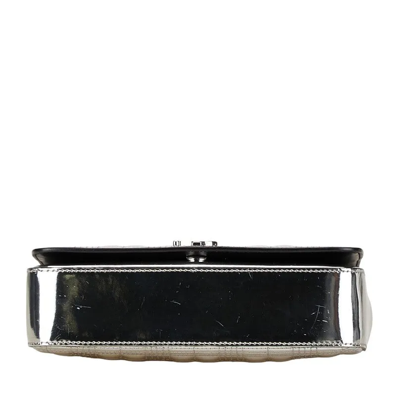 Burberry TB Logo Lola Chain Shoulder Bag Patent Leather