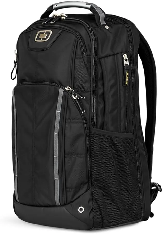 Callaway Axle 17" Laptop Backpack, Black, 19.25" H x 13" W x 9.25" D