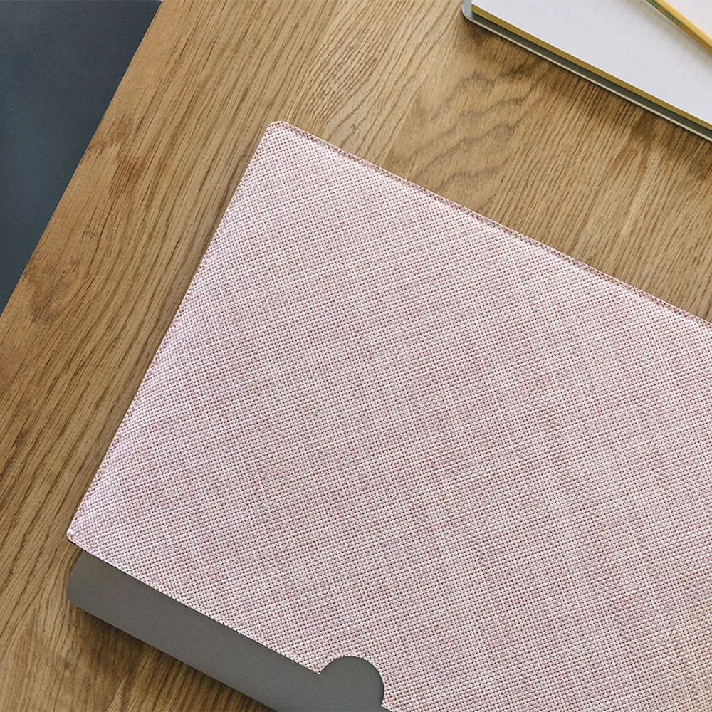 chilewich | laptop sleeve | basketweave blush large - DC