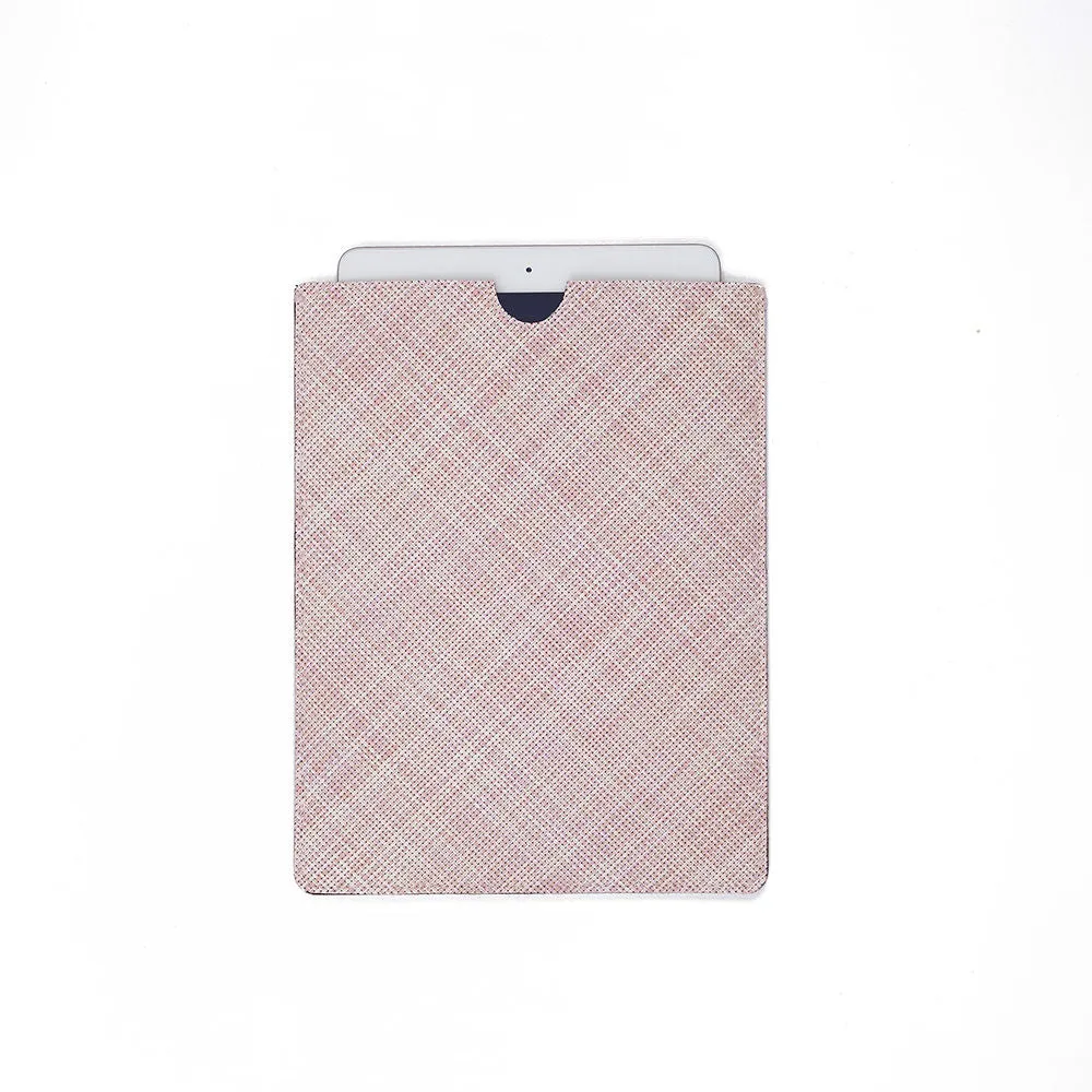 chilewich | tablet sleeve medium | basketweave blush - DC