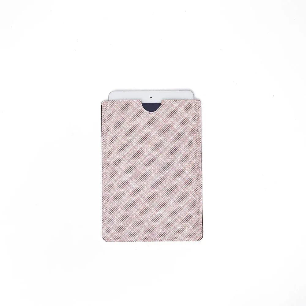 chilewich | tablet sleeve small | basketweave blush - DC