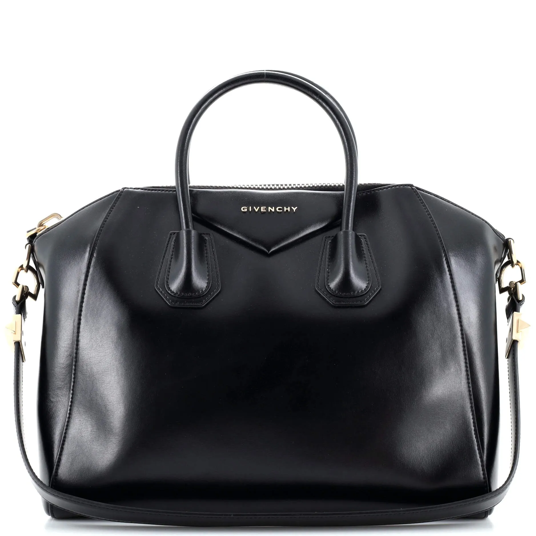 GIVENCHY Antigona Bag Glazed Leather Medium