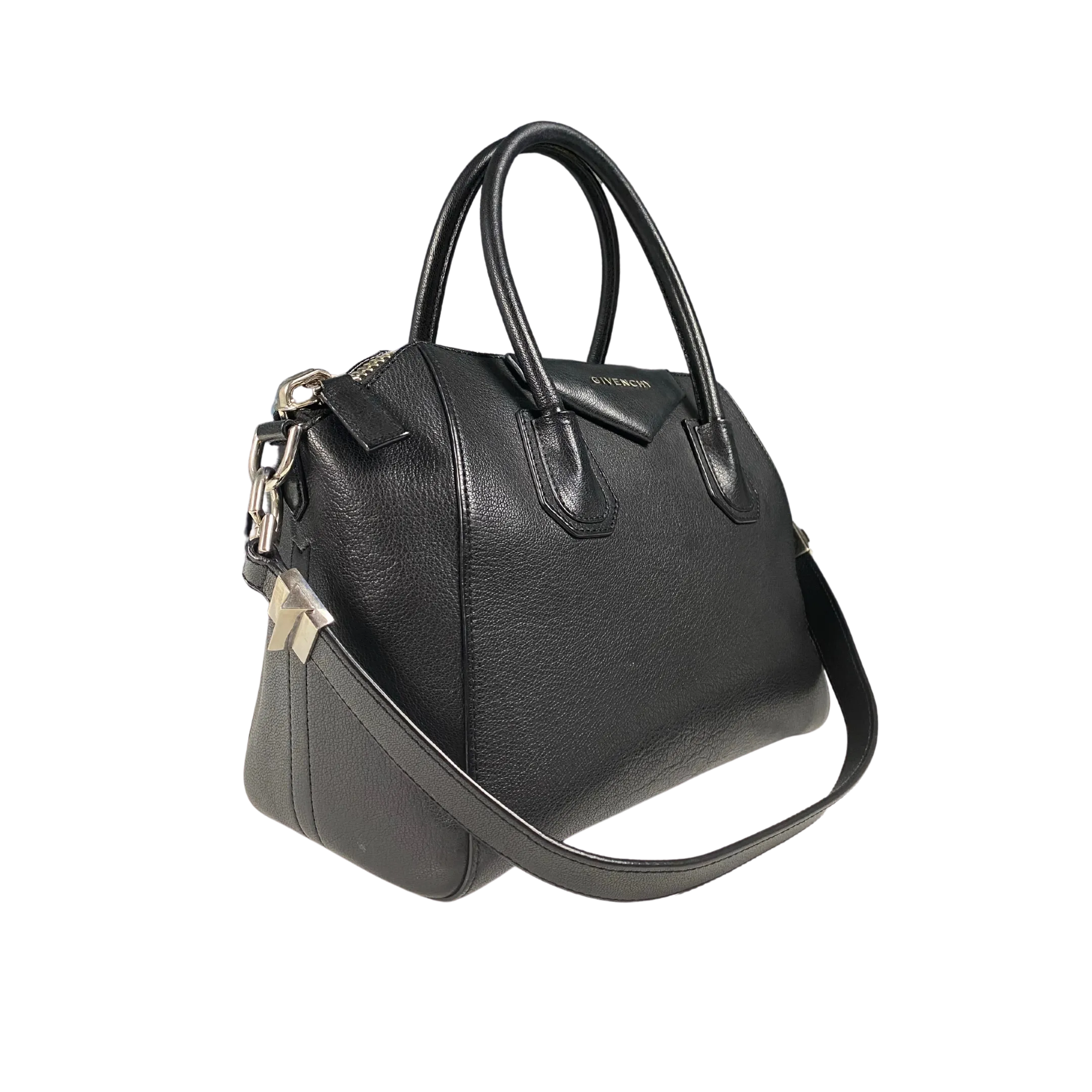 Givenchy Antigona Pebbled Leather Small Tote