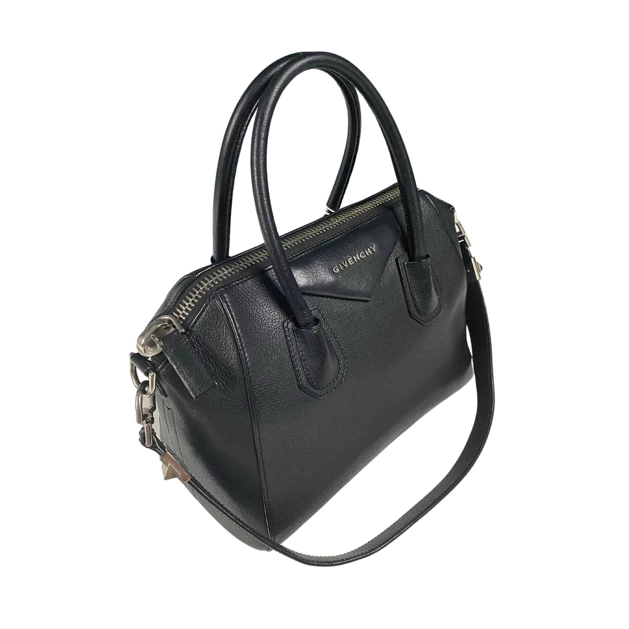 Givenchy Antigona Pebbled Leather Small Tote