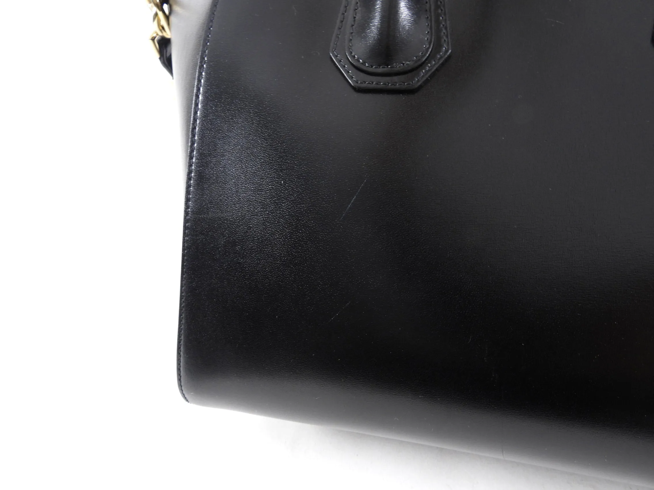 Givenchy Black Antigona Medium Smooth Leather Bag