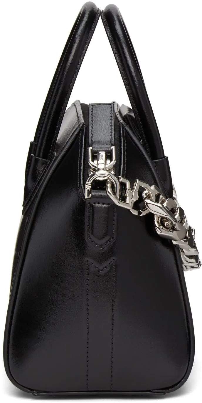 Givenchy Black G Chain Mini Antigona Bag