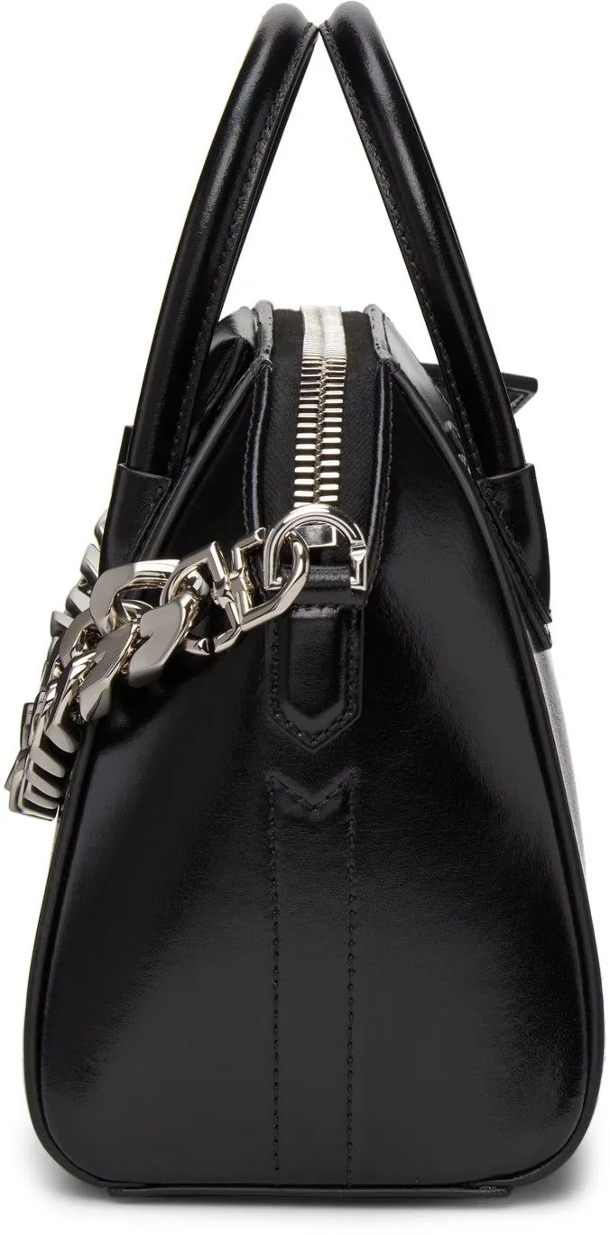 Givenchy Black G Chain Mini Antigona Bag