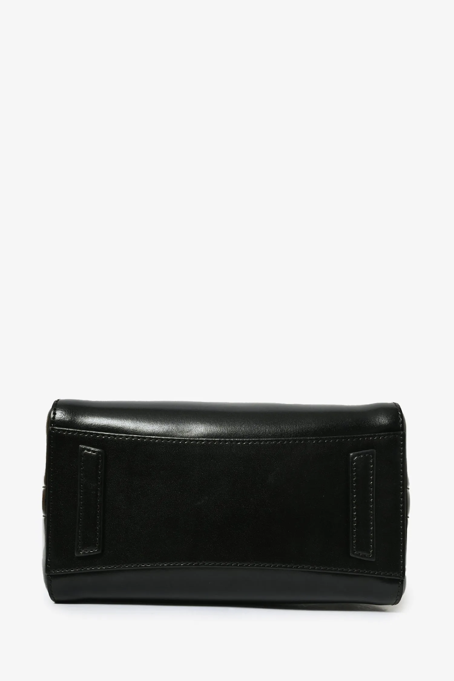 Givenchy Black Leather Small Antigona Top Handle with Strap