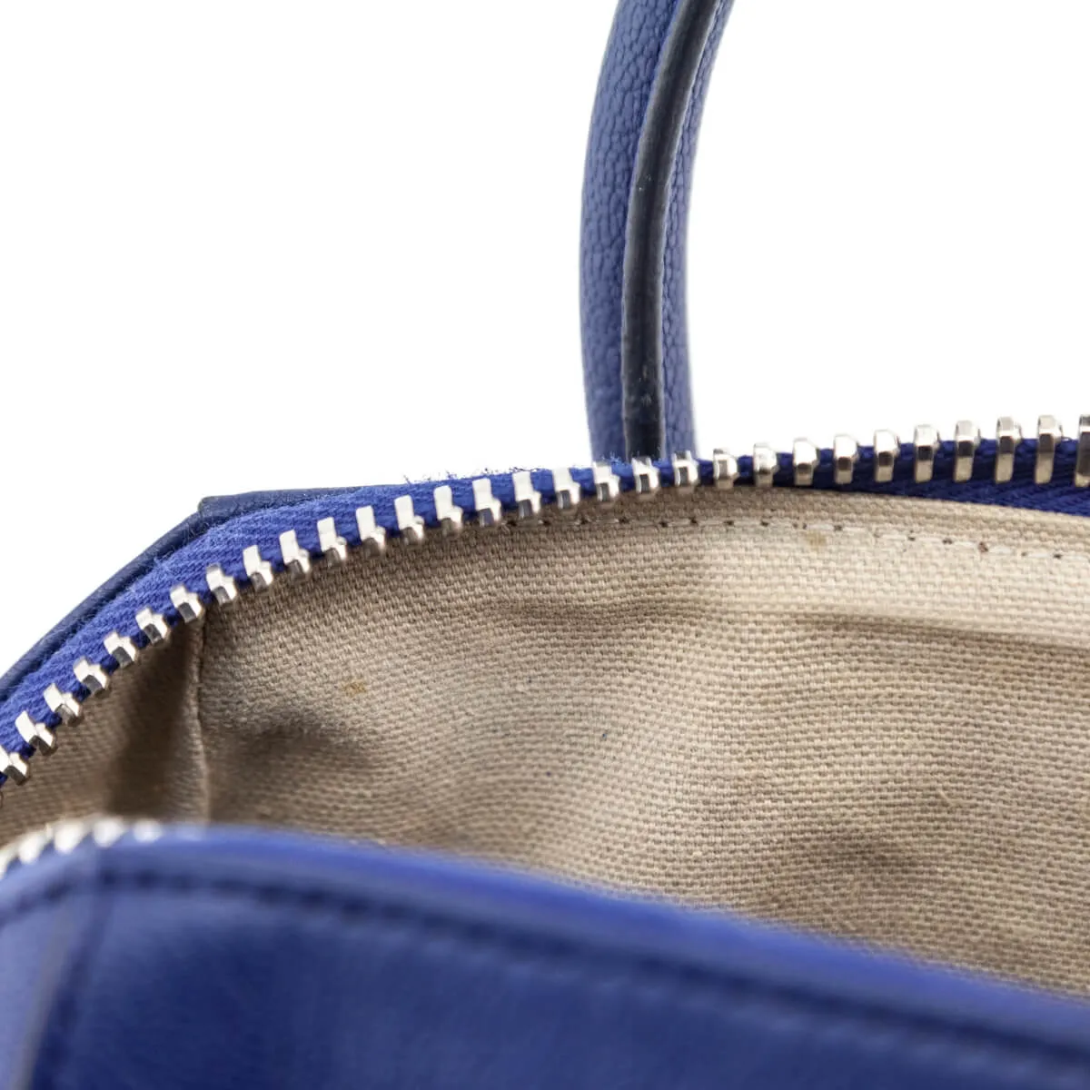 Givenchy Dark Blue Sugar Goatskin Small Antigona Bag