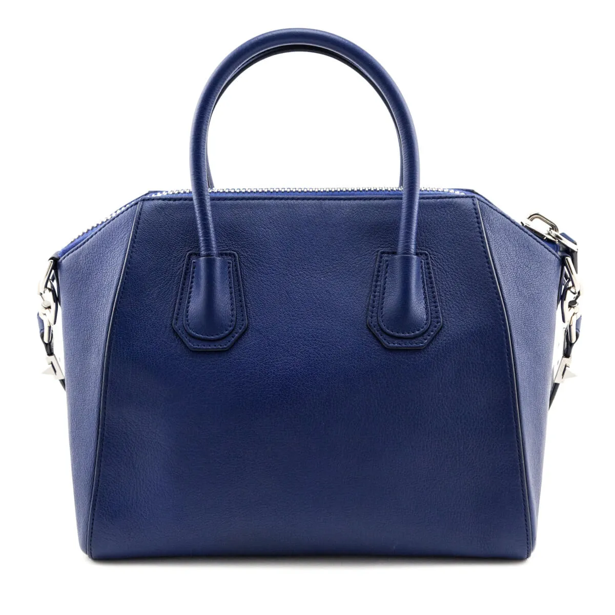 Givenchy Dark Blue Sugar Goatskin Small Antigona Bag