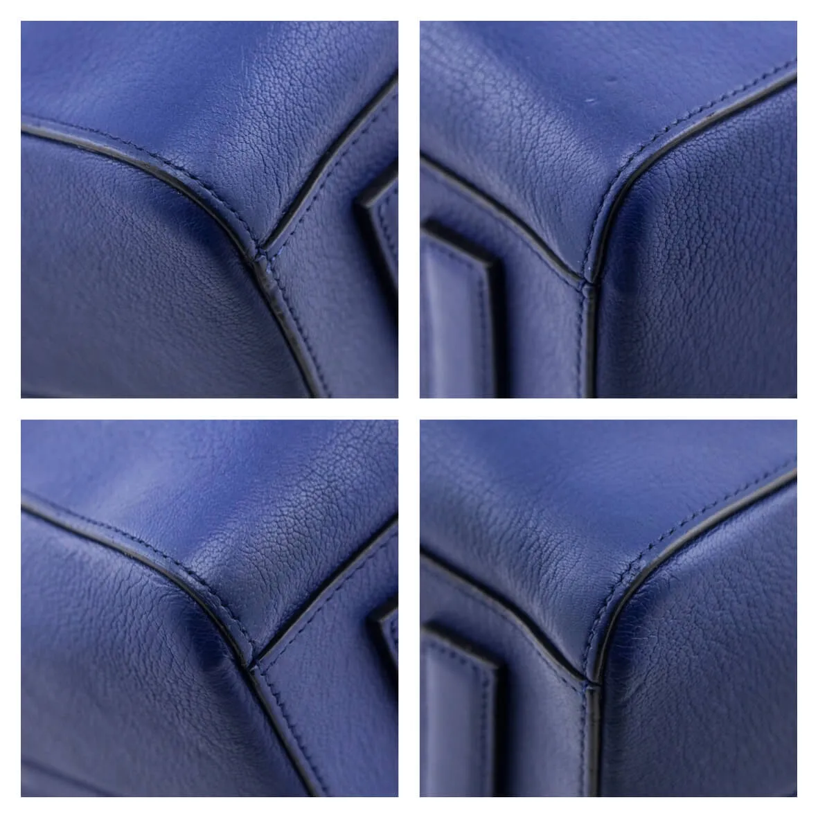 Givenchy Dark Blue Sugar Goatskin Small Antigona Bag