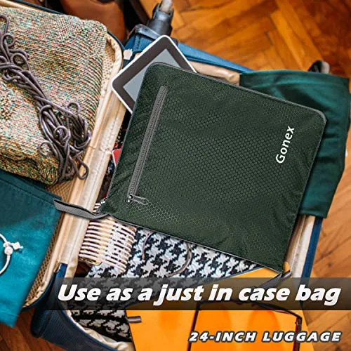 Gonex 80L Foldable Travel Duffle Bag for Luggage, Gym, Sport, Camping, Storage, Shopping Water