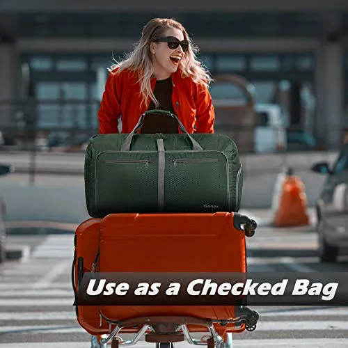 Gonex 80L Foldable Travel Duffle Bag for Luggage, Gym, Sport, Camping, Storage, Shopping Water