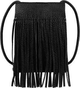 Hoce Womens Leather Fringe Messenger Bag Large Hobo Crossbody Tassel Shoulder Bags, Gift for Mom Wife Girlfriend