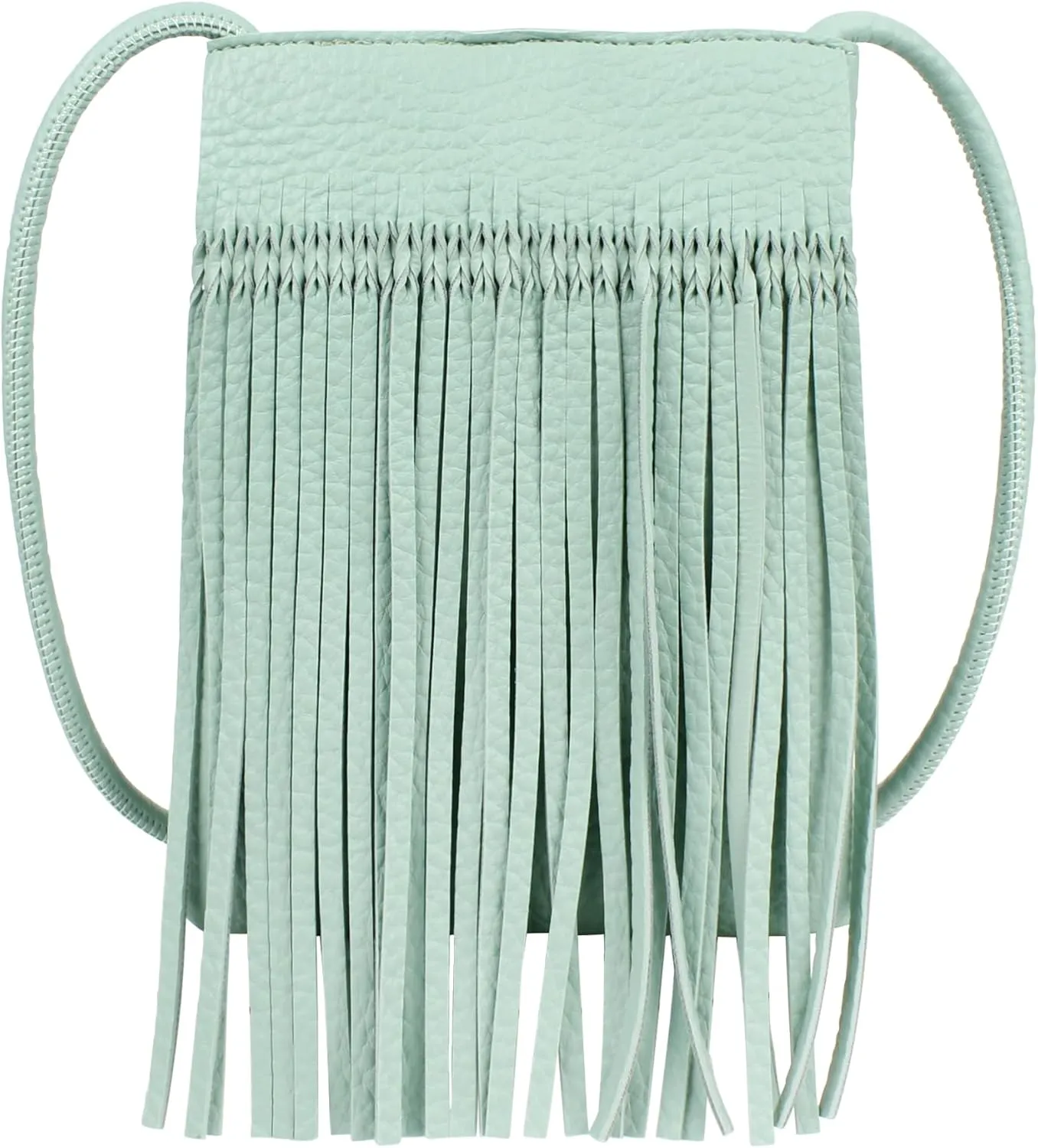 Hoce Womens Leather Fringe Messenger Bag Large Hobo Crossbody Tassel Shoulder Bags, Gift for Mom Wife Girlfriend