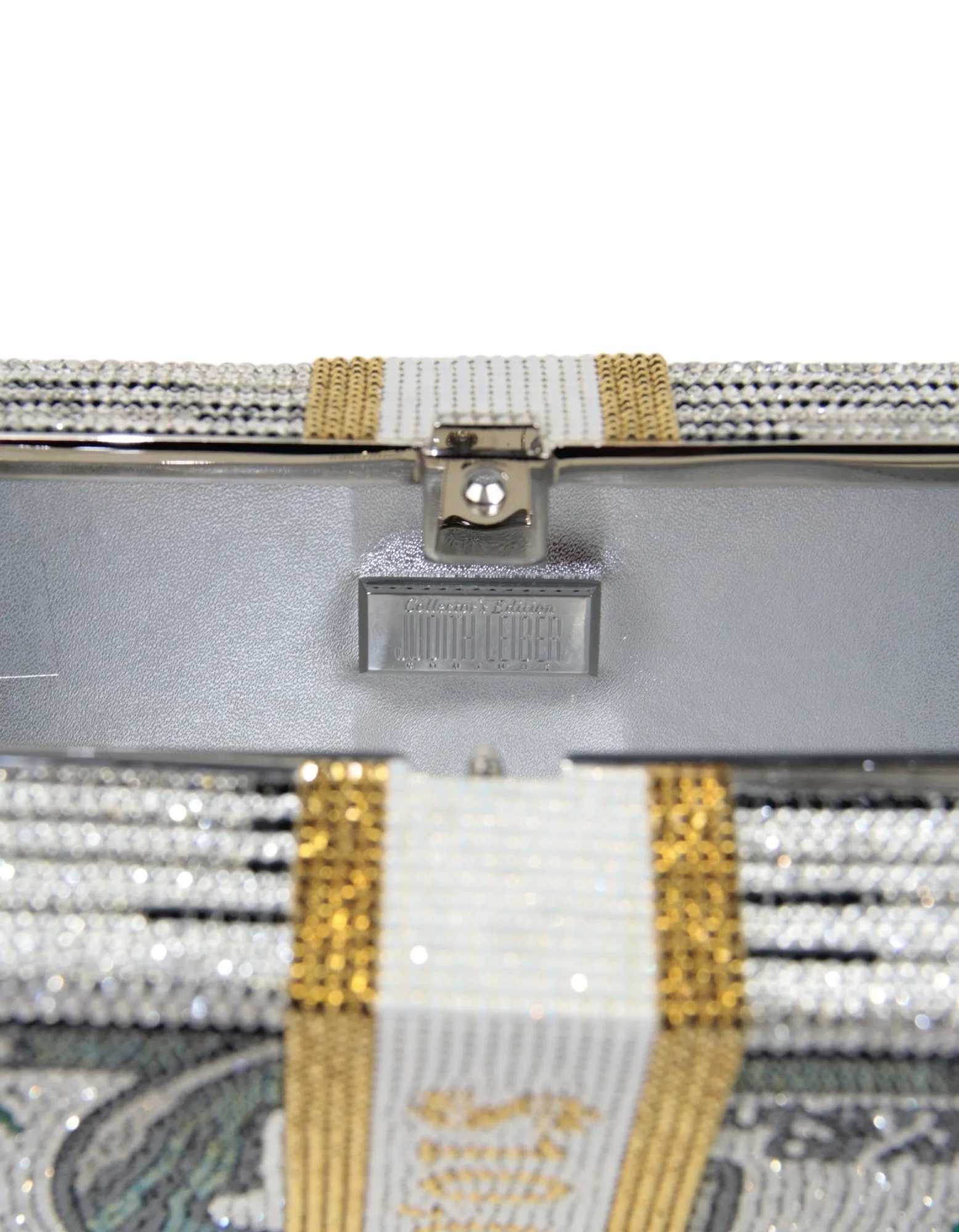 Judith Leiber Stack of 100s Cash Rich Clutch Bag