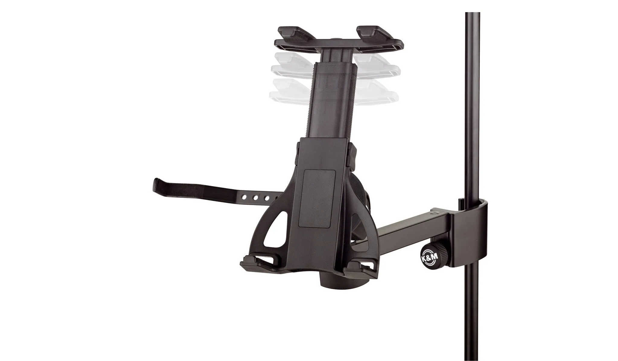 K&M 19740 Universal Tablet Holder - Clamp On