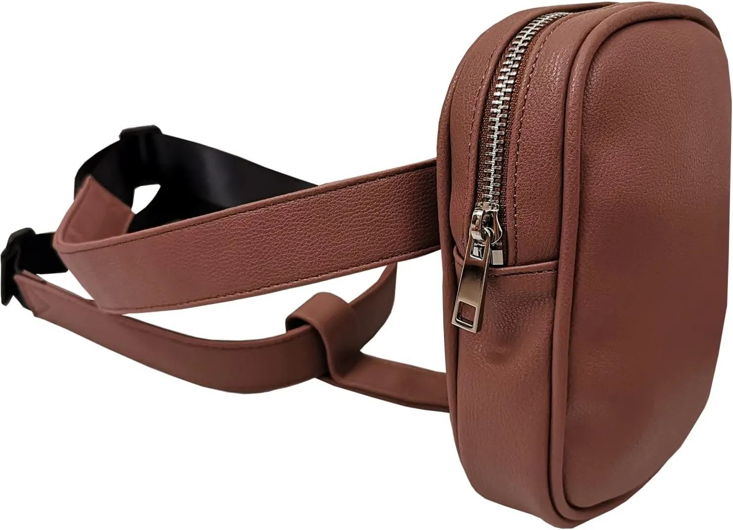 Larswon Women's Waist Pack, Black, Small