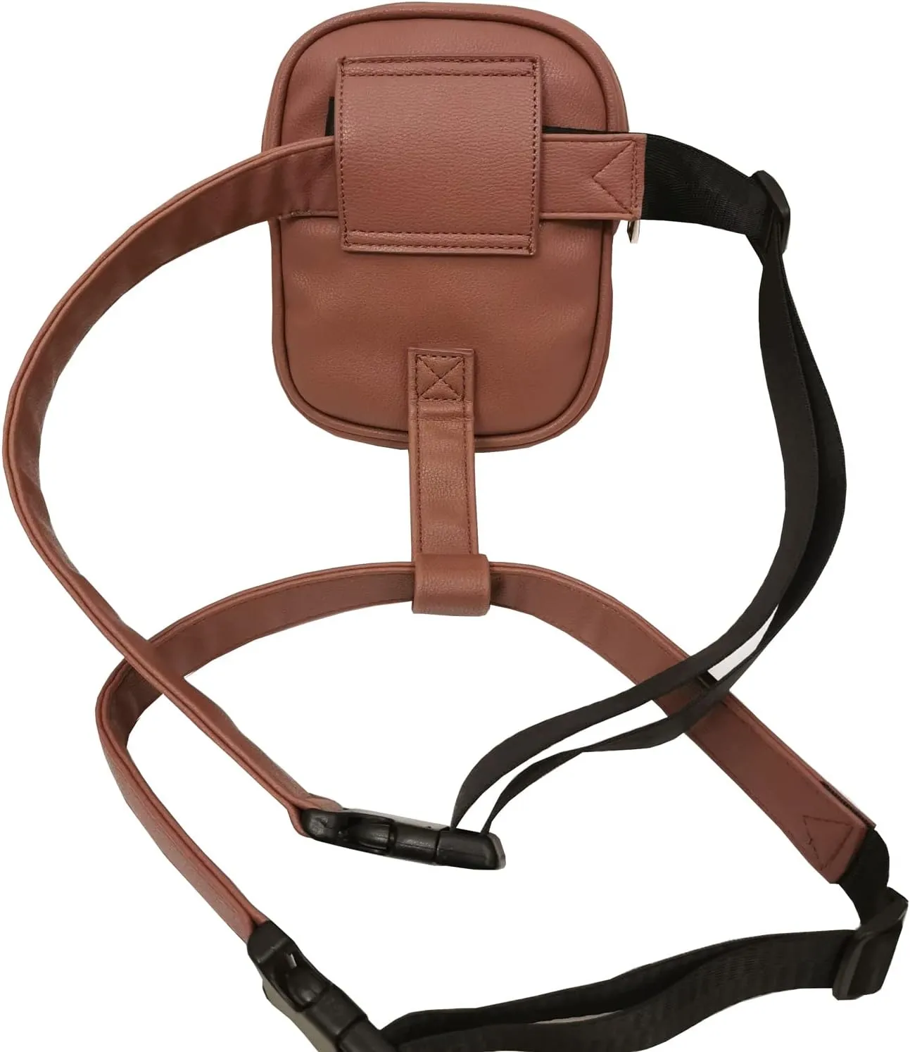 Larswon Women's Waist Pack, Black, Small