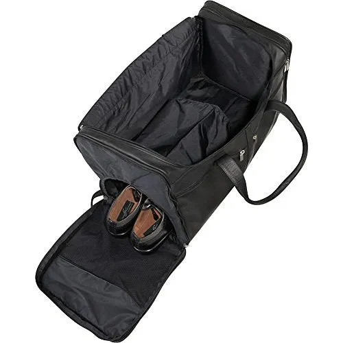 Ledonne Adult Leather Classic Cabin Duffel, Tan