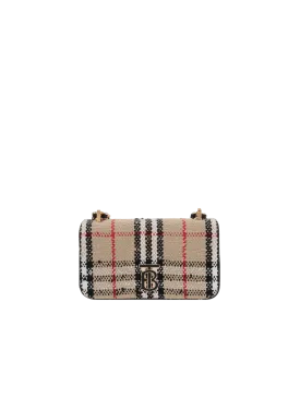 Lola Plaid Bouclé Bag
