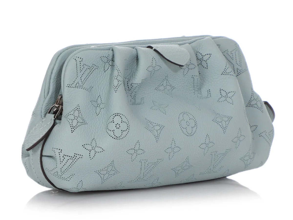 Louis Vuitton Mini Vert Lagon Mahina Scala Pouch