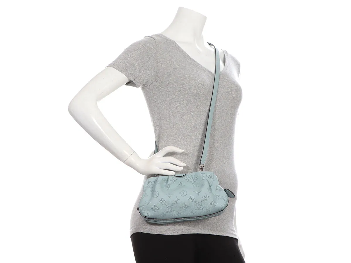 Louis Vuitton Mini Vert Lagon Mahina Scala Pouch