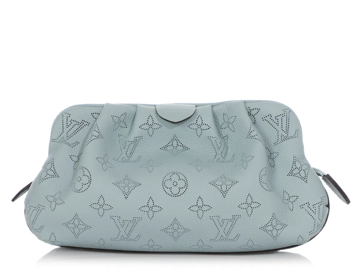 Louis Vuitton Mini Vert Lagon Mahina Scala Pouch