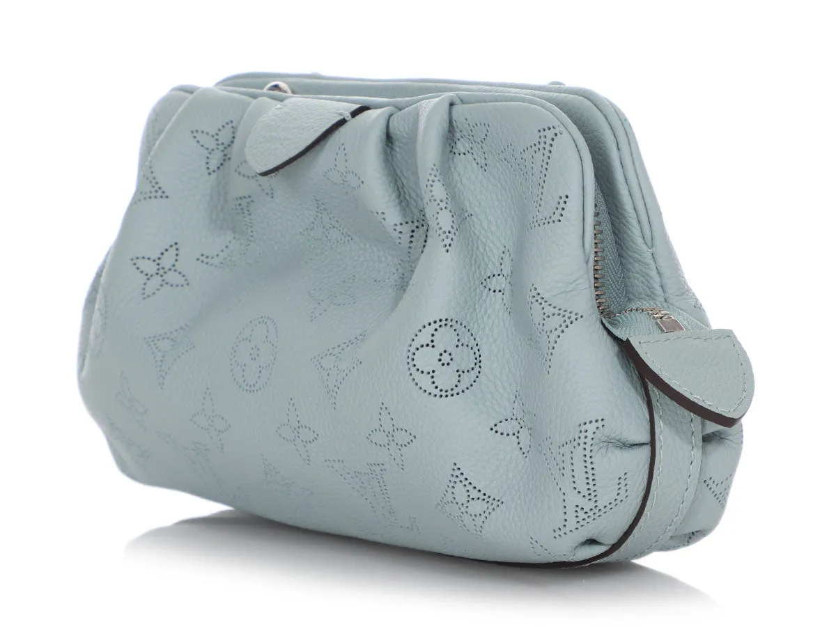 Louis Vuitton Mini Vert Lagon Mahina Scala Pouch