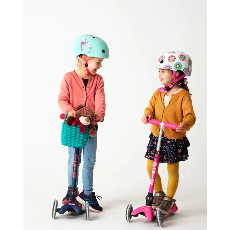 Micro Kickboard Mini Deluxe Foldable LED Scooter Age 2-5