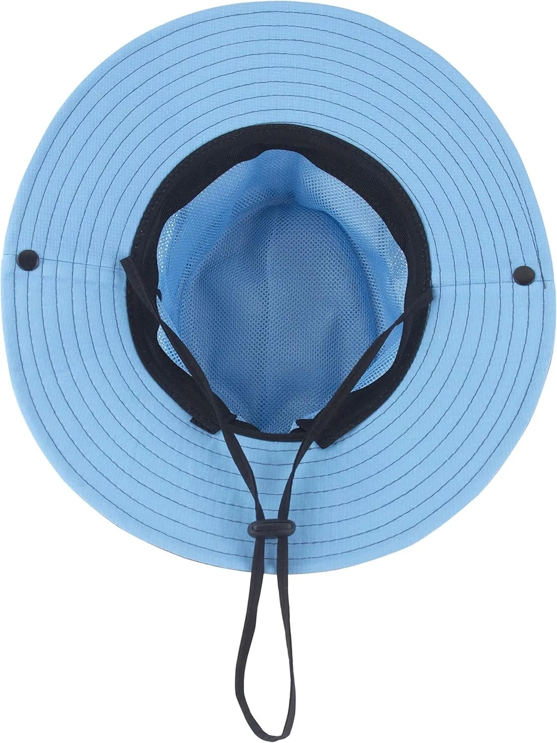 Muryobao 2 Pack Women Ponytail Summer Sun Hat UV Protection Wide Brim Foldable Safari Fishing Cap