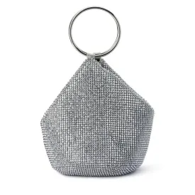 OB5283 ELLIE CRYSTAL MESH BAG