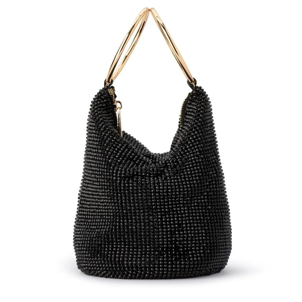 OB5283 ELLIE CRYSTAL MESH BAG