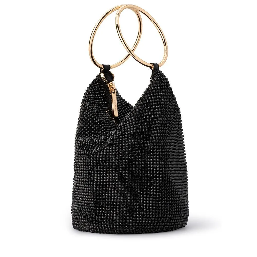 OB5283 ELLIE CRYSTAL MESH BAG