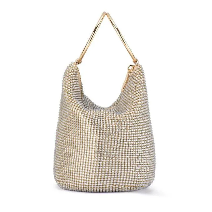 OB5283 ELLIE CRYSTAL MESH BAG