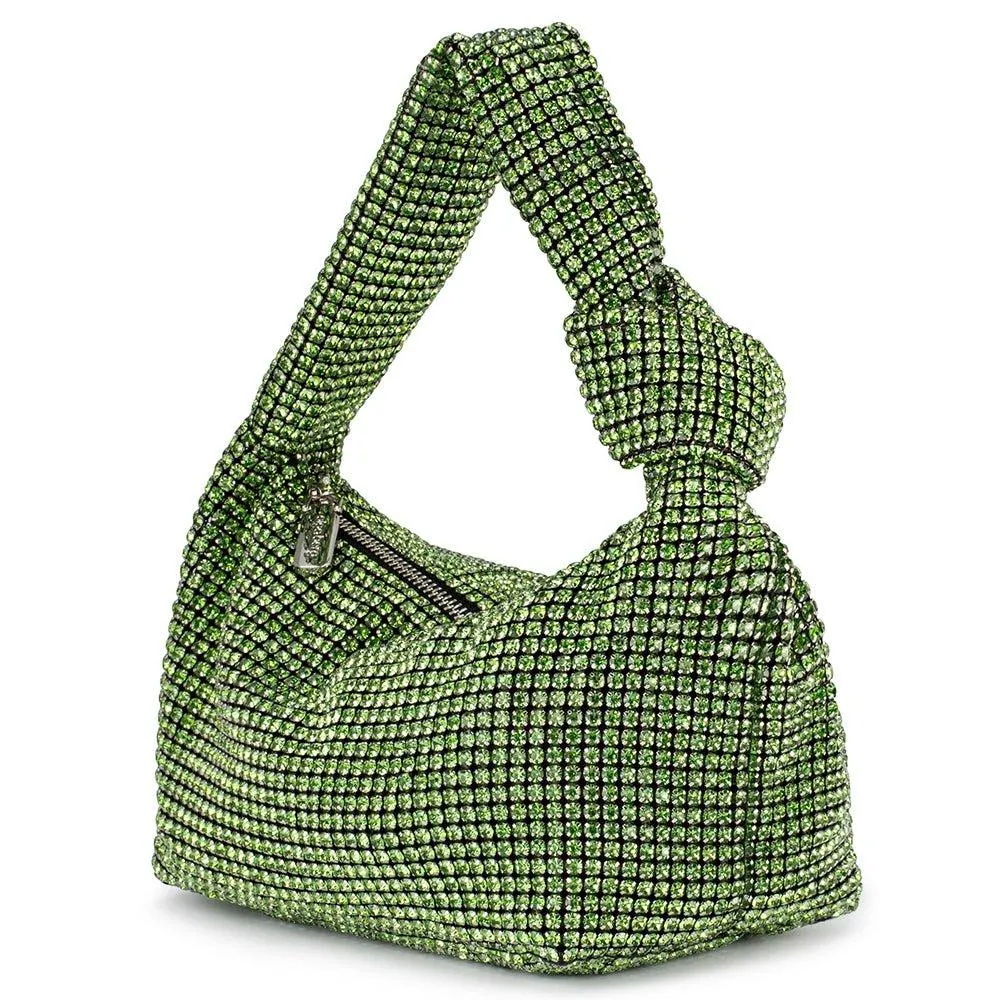 OB6474 POLLY CRYSTAL SHOULDER BAG