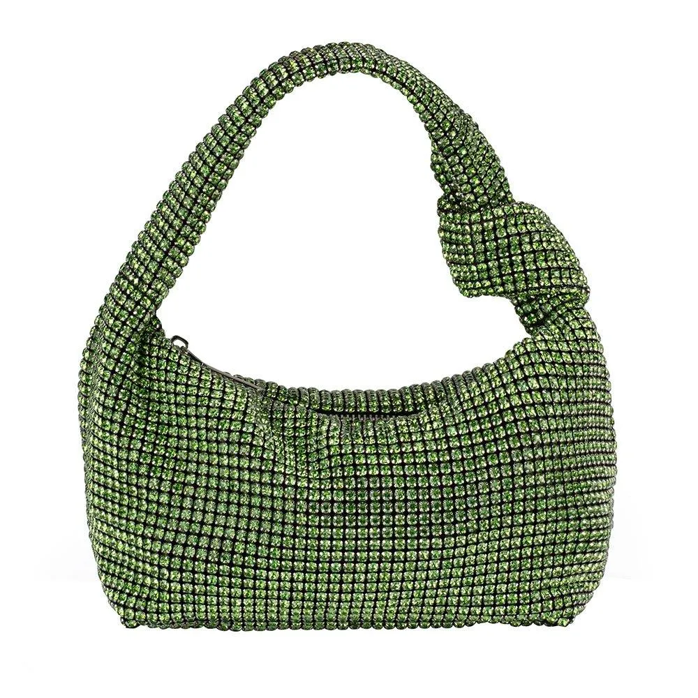 OB6474 POLLY CRYSTAL SHOULDER BAG
