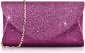 PACETAP Clutch Purses for Women, Handbags with Chain for Women Formal, Evening Bag for Wedding Party Cocktail Prom Dinner