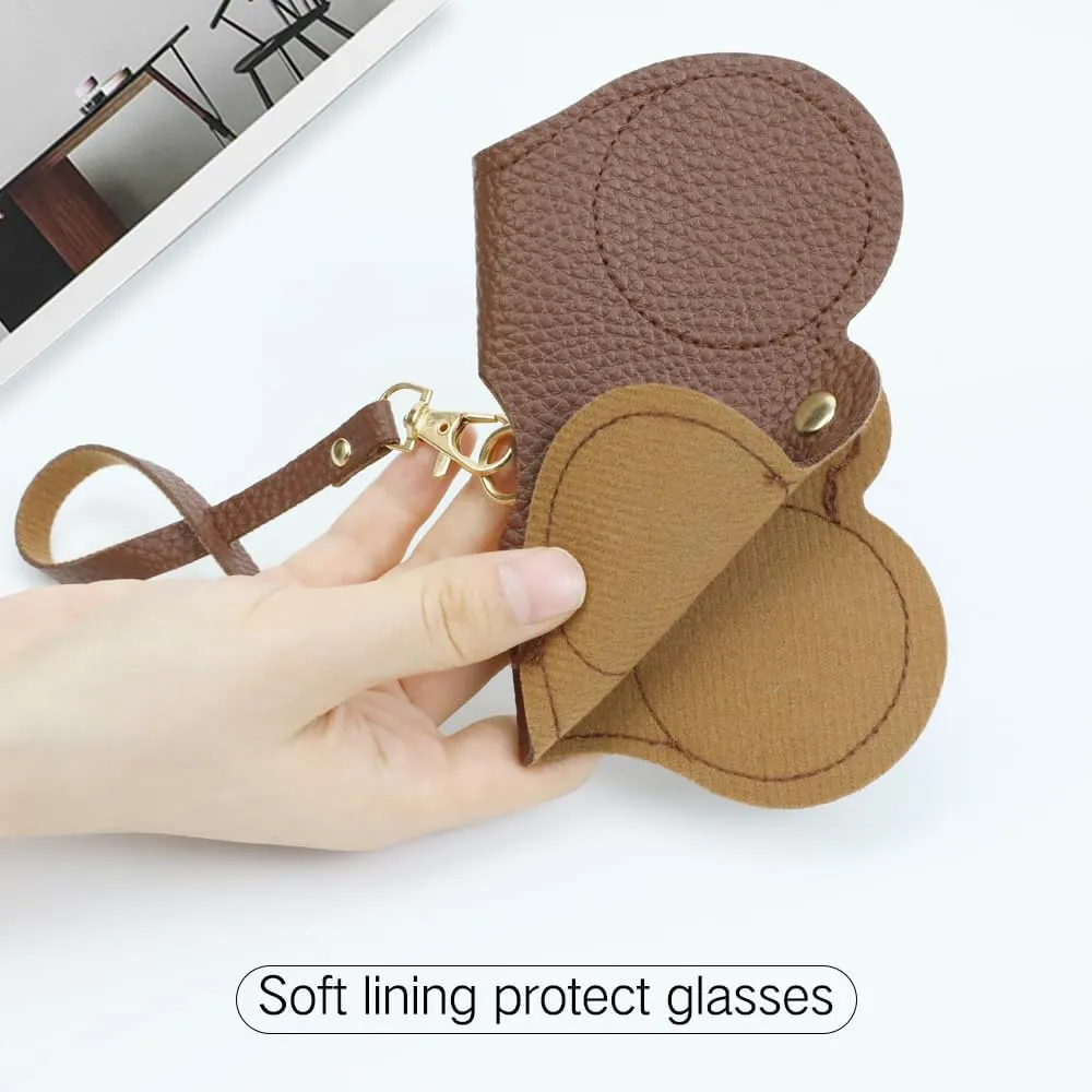PERFECTSIGHT Hard Shell Eyeglasses Case, Kawaii Protective Glasses Case for Kids, Cute Eyeglass Case for Women Men Girls