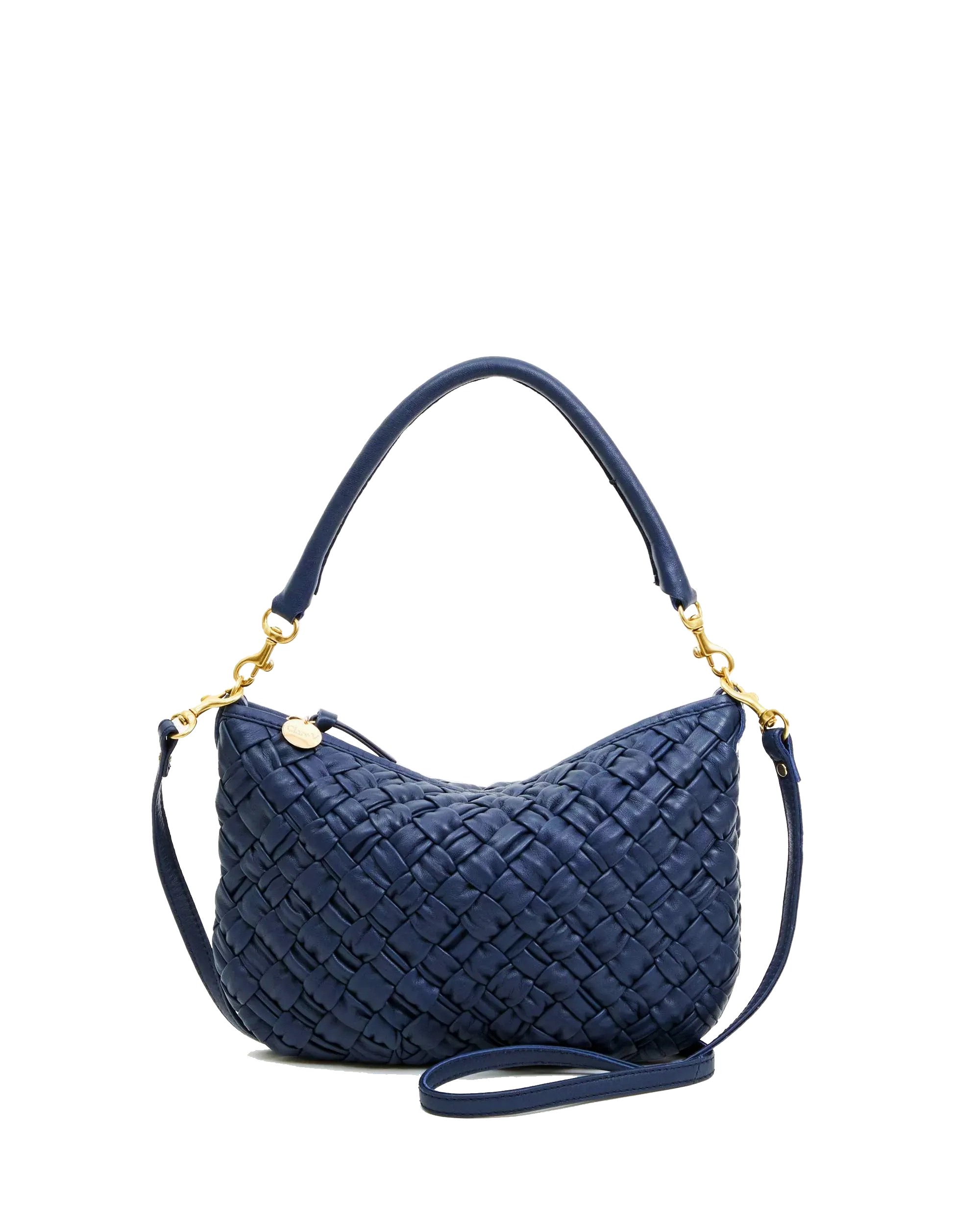 Petit Moyen Bag in Bright Navy Puffy Woven