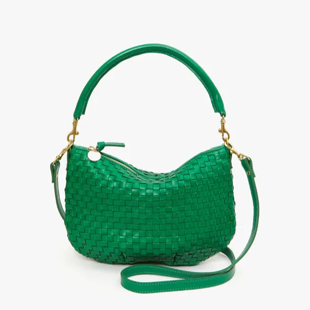 Petit Moyen Messenger (Grass Woven Checker)