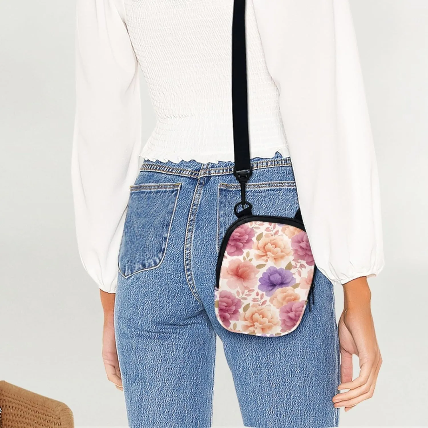 Small Crossbody Bag Side Shoulder Bag for Girls Women Mini Messenger Bag Travel Purse Handbag Coin Key Storage